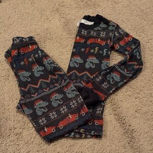 Hanna Andersson Dino Christmas Pajamas